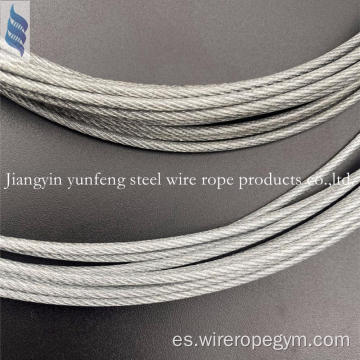 Cuerda de alambre fino 7x19-1.2-1.6 mm